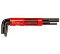 KS Tools 151.2700 Set of Long Burnished Allen Keys with 6 Metric Sides - Practical and Easy to Use Repair Kit - Screw-On Tools for DIY and Professionals