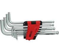 KS Tools 151.5000 Ball Ended Hexagon Key Wrench Set, Long, 10 pcs.