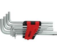 KS Tools 151.5040 Hexagon Key Wrench Set, Long, 10 pcs.
