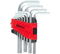 KS Tools 151.5080 Allen Key Set in Flip Holder 10 Pieces 1.5-10 mm
