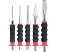 KS Tools 156.024 Chisel and Punch Set (5 Pieces)