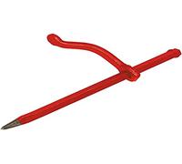 KS-Tools 156.0568 Brick Plaster Hooks, Square, 150 mm