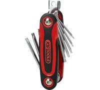 KS Tools 158.351 T8-T40 Chrome+ TX Key Wrench Set (8 Pieces)