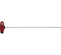 KS Tools 1585125 Chrome Plus T Handle Ribe Profile, Extra Long, 8 mm
