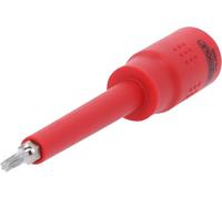 KS Tools 3/8 Inch Insulated Bit Socket Torx, T20, 122 mm