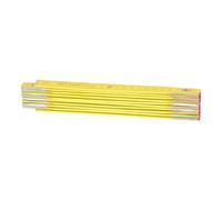 KS TOOLS 300.0060 Yellow 2m Beech Wood Ruler