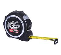 KS Tools 300.0132 Tape measure with locking device and belt clip, black grey, 5m, 19mm
