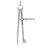 KS Tools 300.0411 Precision spring pointed dividers with pencil holder