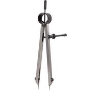 KS Tools 300.0431 Precision spring pointed dividers with interchangeable tips, 190mm