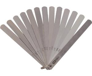 KS Tools 300.0617 Piston tolerance gauge, 8 blades, 0,05-0,5mm, 200mm