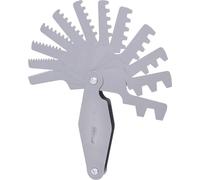 KS Tools Trapezoidal Steel Thread Gauge for 30 Threads 2 - 12 mm