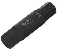 KS Tools 450.0426 Impact bit socket hex adaptor, 107mm, 24mm