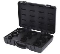 KS Tools 450.5000 Socket Set For KM Groove Nuts, Studs Exterior, 9 Pcs