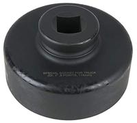 KS Tools 460.3325 1" Axle Nut Wrench, Octagonal, Short, 115 mm