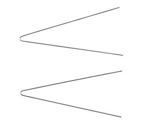 KS Tools 500.1383 Mercedes Ignition Lock Removal Needle Tool Diameter 1.25 mm 2-Piece