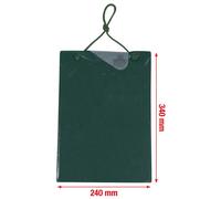 KS Tools 500.8098 Workshop Order Bag DIN A4, Green - 500.8098