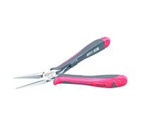 KS Tools 5007068 Straight Long Nose Pliers Without Cut, 140 mm
