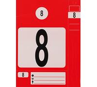 KS Tools 5008015 Key Chain Set - Red (Pack of 300)