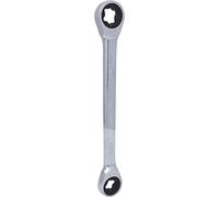 KS Tools 503.4357 E20 x E24 GearPlus Double Ring Ratchet Spanner
