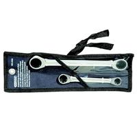 KS Tools 503.4552 GearPlus Double Ring Ratchet Spanner Set (2 Pieces)