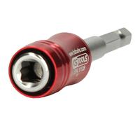 KS Tools 514.1148 Magnetic Quick Release Bit Holder with Spool Sleeve Extra Long