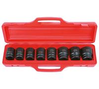 KS Tools 515.0208 26-38mm 3/4-inch Impact Socket Set (8 Pieces)