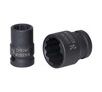 KS TOOLS 515.0901 1/2" Bi hex impact socket, 3/8
