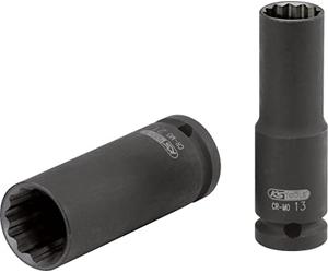 KS TOOLS 515.0948 1/2" Bi hex impact socket, long, 16mm