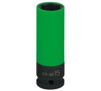 KS Tools 515.1072 1/2-inch 15mm Torque Impact Socket Deep