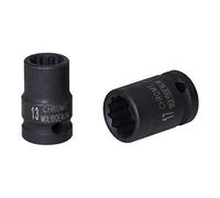 KS TOOLS 515.1566 3/8" Bi hex impact socket, 21mm