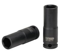 KS Tools 515.1606 Hexagon impact socket, deep, 3/8", 6mm