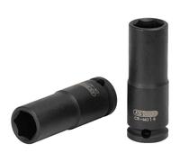 KS Tools 515.1617 Hexagon Impact Socket, Deep, 3/8", 17mm