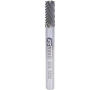KS Tools 515.3232 ZYA 6mm/ 6mm Carb Rotary Burrs with End Toothin with Shaft