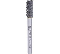 KS Tools 515.3233 ZYA 8mm/ 6mm Carb Rotary Burrs with End Toothin with Shaft