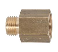 KS Tools 515.3384 - Brass Reducing Nipple, 19 x 13 mm