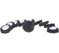 KS TOOLS 515.5087 Grinding pads, Ø50mm, black