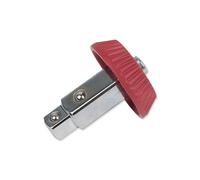 KS Tools 516.1428 Rotary Knob Change Square 1/2 + 3/8 Inch High-Quality Square Wrench for Torque Wrench I Square Drive According to DIN 3122