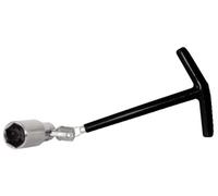 KS Tools 517.1175 T-handle spark plug spanner with joint, 21mm