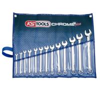 KS Tools 518.0643 6-22mm Chrome+ Combi Spanner Set (13 Pieces)