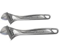 KS Tools 577.0299 Classic Adjustable Spanner Set (2 Pieces)