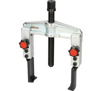 KS Tools 620.0012 Quick Adjustment Universal 2 arm Puller Set with Narrow and Extended Legs, 20-90 mm, 120 mm