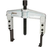 KS Tools 620.0031 Universal 2 arm Puller Set with Extremely Narrow and Extended Legs, 25-130 mm, 120 mm, 3.5t