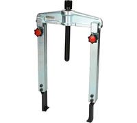KS Tools 620.0039 Quick Adjustment Universal 2 arm Puller Set with Extremely Narrow and Extended Legs, 25-130 mm, 250 mm