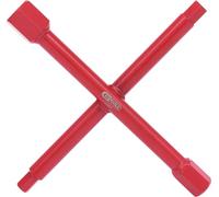 KS Tools 7 Function 200 x 200mm Plumbers Cross Wrench
