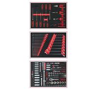 KS Tools 713.0215 Universal System Insert Set for 3 Drawers with 215 Premium Tools