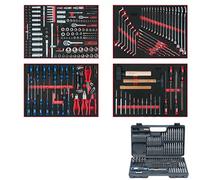 KS Tools 713.0515 Universal System Insert Set for 4 Drawers with 515 Premium Tools