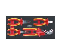 KS TOOLS 713.7004 VDE plier set, 4pcs