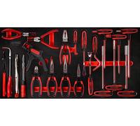 KS Tools 813.0024 PERFORMANCEplus Tool Set 24 Pieces Pliers and T-Handle Allen Key