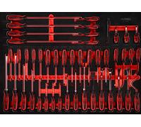 KS Tools 821.0046 Screwdriver Set in Foam Insert 46 Pieces