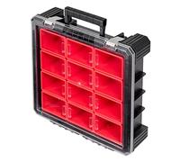 KS Tools 850.0379 SCM Organiser Case with 12 Removable Compartments, White